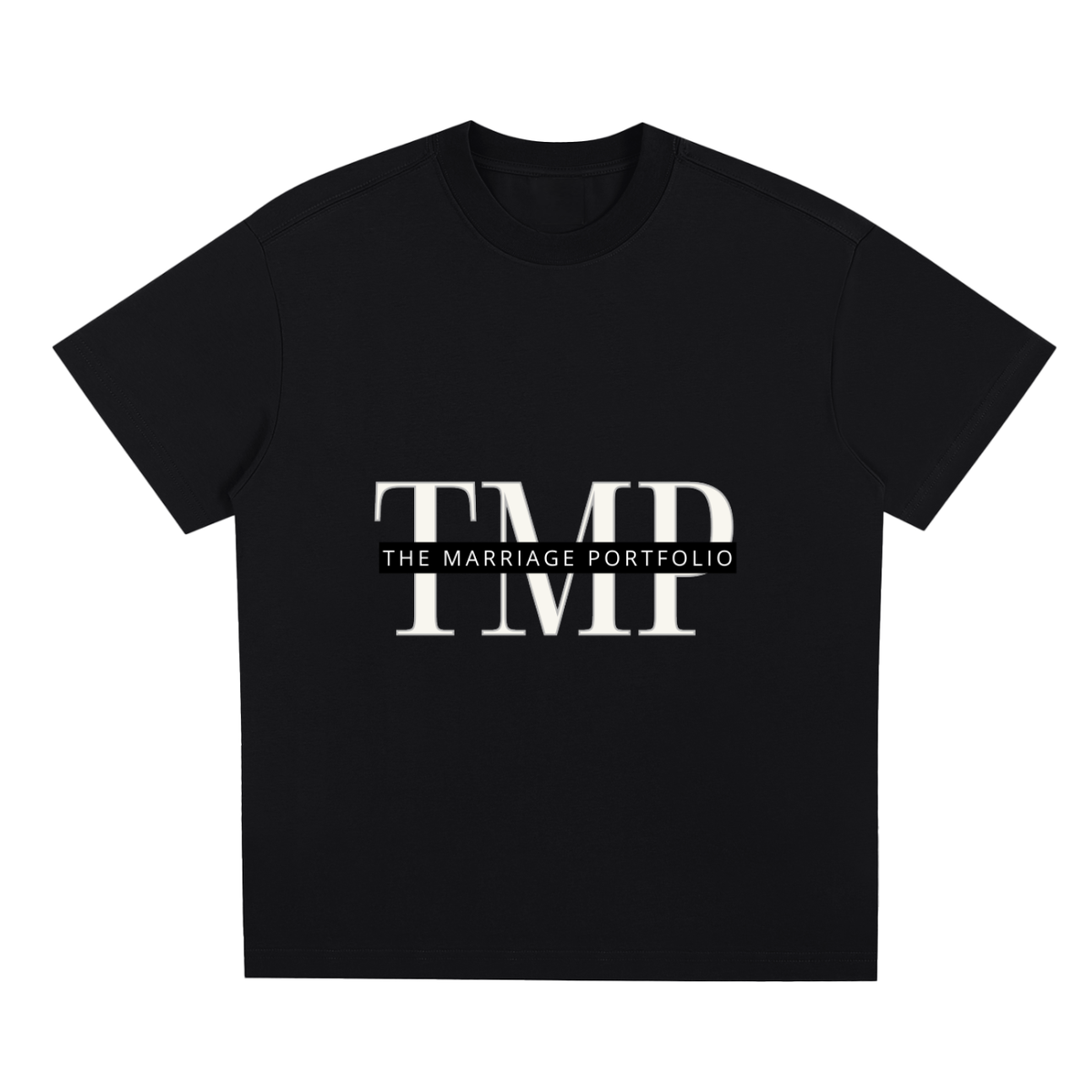 Black TMP Logo/Motto Premium Shirt Unisex